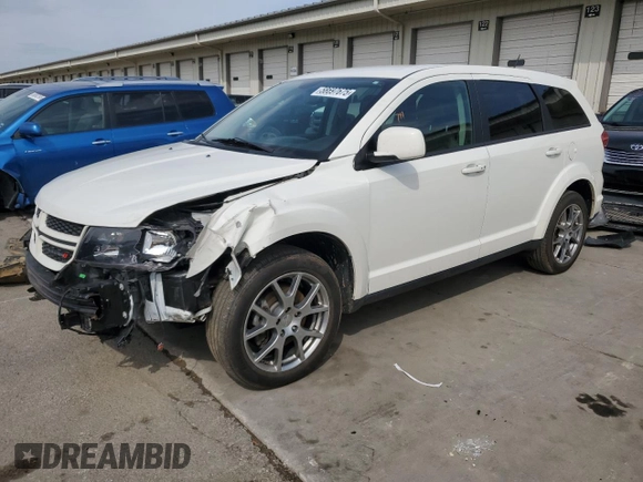 2016 Dodge Journey R/T with VIN 3C4PDDEG2GT121867, listed as a Copart auction lot 58697675 with 59,064 mi miles and Salvage title. Bid and sale history available at DreamBid. Image 1.