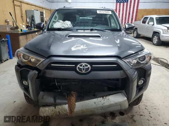 2021 Toyota 4Runner TRD Off Road Premium with VIN JTERU5JR1M5841349, listed as a Copart auction lot 59751845 with 44,696 mi miles and Clean title. Bid and sale history available at DreamBid. Image 5.