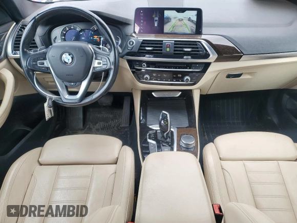 2018 BMW X3 xDrive30i with VIN 5UXTR9C56JLD69140, listed as a Copart auction lot 47052265 with 70,640 mi miles and Salvage Title. Bid and sale history available at DreamBid. Image 8.