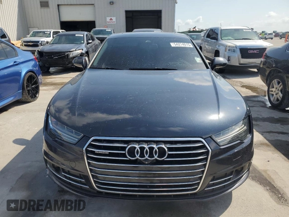 2016 Audi A7 Prestige with VIN WAU2GAFC9GN056234, listed as a Copart auction lot 54274015 with Not provided miles and Non repairable. Bid and sale history available at DreamBid. Image 5.