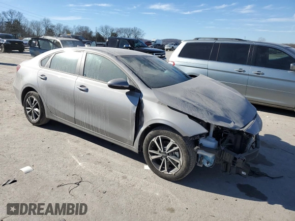 2023 Kia Forte LXS with VIN 3KPF24AD8PE663993, listed as a Copart auction lot 89113215 with 22,463 mi miles and Salvage Title. Bid and sale history available at carsss.com. Image 4.
