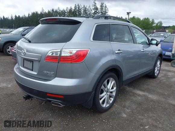 2012 Mazda CX-9 Grand Touring with VIN JM3TB3DV2C0367606, listed as a IAAI auction lot 42156984 with 101,347 mi miles. Bid and sale history available at carsss.com. Image 4.