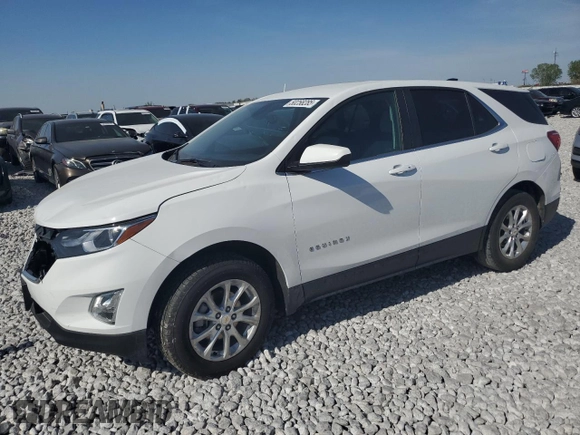 2021 Chevrolet Equinox LT with VIN 2GNAXTEV7M6106469, listed as a Copart auction lot 50258285 with 50,667 mi miles and Salvage Title. Bid and sale history available at DreamBid. Image 1.