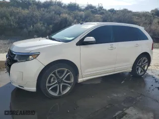 2013 Ford Edge Sport with VIN 2FMDK4AK6DBC30290, listed as a Copart auction lot 52211875 with 124,387 mi miles and Salvage Title. Bid and sale history available at carsss.com. Image 1.