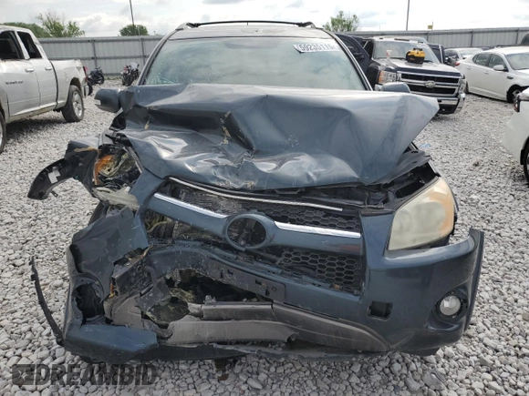 2010 Toyota RAV4 Limited with VIN 2T3DF4DV1AW040825, listed as a Copart auction lot 59235115 with 231,338 mi miles and Salvage title. Bid and sale history available at DreamBid. Image 5.