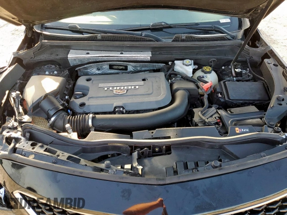 2020 Cadillac XT4 FWD Sport with VIN 1GYFZER45LF146781, listed as a Copart auction lot 65171615 with 65,177 mi miles and Salvage title. Bid and sale history available at DreamBid. Image 12.