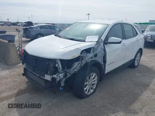 2019 Chevrolet Equinox LT z VIN 2GNAXKEVXK6256700, wystawiony jako IAAI lot #41655963 z przebiegiem 80 294 mil mil oraz . Historia ofert i sprzedaży dostępna na DreamBid. Obrazek 2.