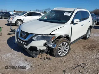 2020 Nissan Rogue S with VIN 5N1AT2MV5LC791184, listed as a IAAI auction lot 41341151 with 55,007 mi miles. Bid and sale history available at carsss.com. Image 17.