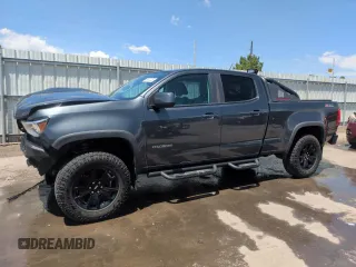 2016 Chevrolet Colorado 4WD Z71 z VIN 1GCGTDE38G1362968, wystawiony jako Copart lot #58412235 z przebiegiem 114 030 mil mil oraz Szkoda całkowita • Salvage title. Historia ofert i sprzedaży dostępna na DreamBid. Obrazek 1.
