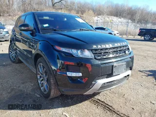 2015 Land Rover Range Rover Evoque Dynamic with VIN SALVT2BG9FH975389, listed as a IAAI auction lot 41803460 with 134,567 mi miles. Bid and sale history available at carsss.com. Image 1.