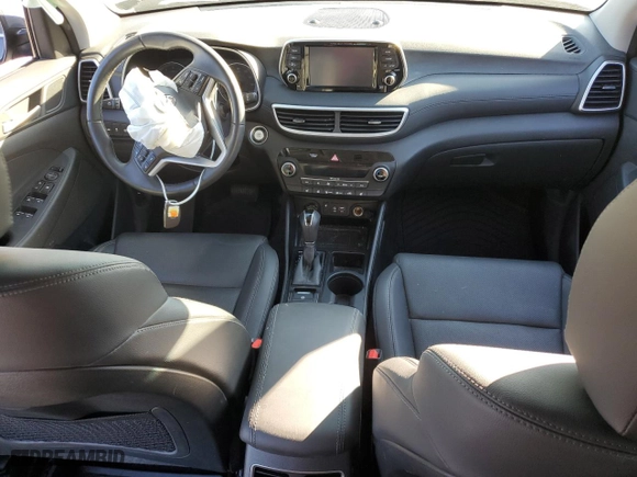 2021 Hyundai Tucson Limited with VIN KM8J33AL7MU407944, listed as a Copart auction lot 44103475 with 36,727 mi miles and Salvage Title. Bid and sale history available at carsss.com. Image 8.