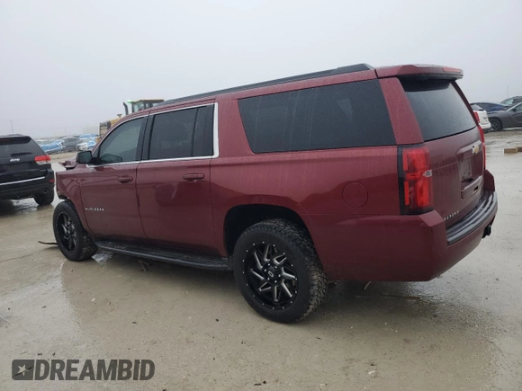 2017 Chevrolet Suburban LS with VIN 1GNSCGKC4HR351623, listed as a Copart auction lot 43326795 with 124,023 mi miles and Salvage title. Bid and sale history available at DreamBid. Image 2.