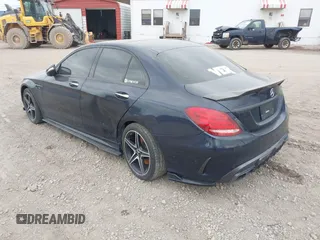 2017 Mercedes-Benz C 43 AMG with VIN 55SWF6EB6HU215481, listed as a IAAI auction lot 41920181 with 105,493 mi miles and . Bid and sale history available at DreamBid. Image 3.