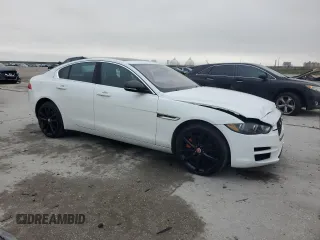 2019 Jaguar XE 25t with VIN SAJAS4FX5KCP51107, listed as a Copart auction lot 44332255 with 101,036 mi miles and Salvage Title. Bid and sale history available at carsss.com. Image 4.