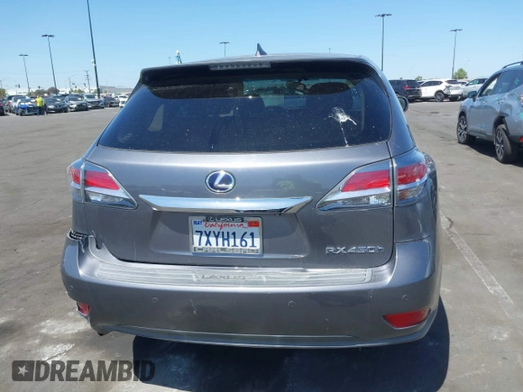 2014 Lexus RX 450h with VIN JTJZB1BA0E2413526, listed as a IAAI auction lot 42262130 with Not provided miles and . Bid and sale history available at DreamBid. Image 16.