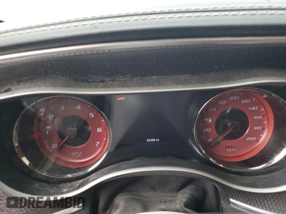 2022 Dodge Charger SRT Hellcat Widebody z VIN 2C3CDXL94NH102719, wystawiony jako Copart lot #47627965 z przebiegiem 22 328 mil mil oraz Czysty tytuł • Clean title. Historia ofert i sprzedaży dostępna na DreamBid. Obrazek 9.
