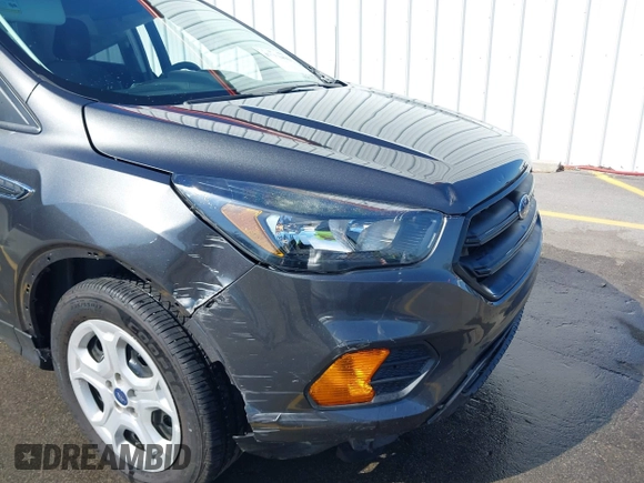 2018 Ford Escape S with VIN 1FMCU0F74JUA33207, listed as a IAAI auction lot 42051496 with 80,130 mi miles. Bid and sale history available at carsss.com. Image 18.
