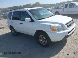 2005 Honda Pilot EX with VIN 2HKYF18485H517538, listed as a IAAI auction lot 41959922 with 332,963 mi miles. Bid and sale history available at carsss.com. Image 1.