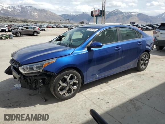 2019 Kia Forte LXS with VIN 3KPF24AD0KE011054, listed as a Copart auction lot 51928455 with 63,155 mi miles and Salvage title. Bid and sale history available at DreamBid. Image 1.