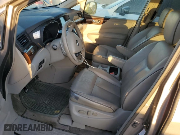 2012 Nissan Quest LE z VIN JN8AE2KP2C9041598, wystawiony jako Copart lot #58874165 z przebiegiem 99 735 mil mil oraz Nie do naprawy • Non repairable. Historia ofert i sprzedaży dostępna na DreamBid. Obrazek 7.