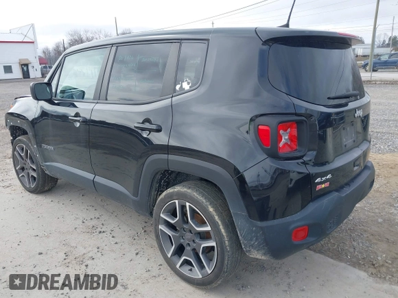 2020 Jeep Renegade Sport z VIN ZACNJBAB7LPL77290, wystawiony jako IAAI lot #41526270 z przebiegiem 52 327 mil mil oraz . Historia ofert i sprzedaży dostępna na DreamBid. Obrazek 3.