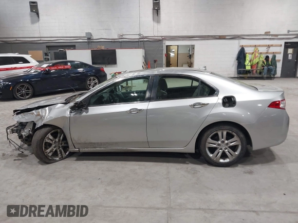 2010 Acura TSX with VIN JH4CU4F48AC000586, listed as a IAAI auction lot 42029688 with 185,143 mi miles. Bid and sale history available at carsss.com. Image 14.