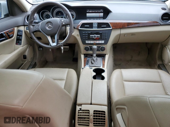 2013 Mercedes-Benz C 250 Sport with VIN WDDGF4HB2DR278397, listed as a Copart auction lot 52395335 with 116,110 mi miles and Salvage Title. Bid and sale history available at DreamBid. Image 8.