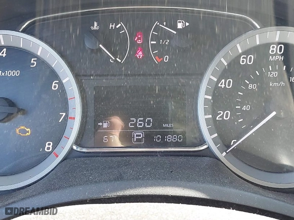 2015 Nissan Sentra S with VIN 3N1AB7AP7FY363741, listed as a IAAI auction lot 41209845 with 101,880 mi miles. Bid and sale history available at carsss.com. Image 15.