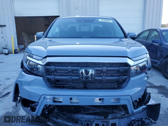 2024 Honda Ridgeline RTL with VIN 5FPYK3F56RB030210, listed as a Copart auction lot 47406845 with 4,042 mi miles and Salvage title. Bid and sale history available at DreamBid. Image 5.
