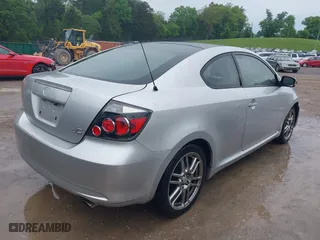 2008 Scion tC Spec with VIN JTKDE167580236127, listed as a IAAI auction lot 41962153 with 218,676 mi miles. Bid and sale history available at carsss.com. Image 4.