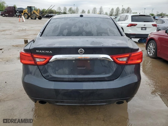 2017 Nissan Maxima SR with VIN 1N4AA6AP9HC385042, listed as a Copart auction lot 49199574 with 82,829 mi miles and Salvage Title. Bid and sale history available at carsss.com. Image 6.