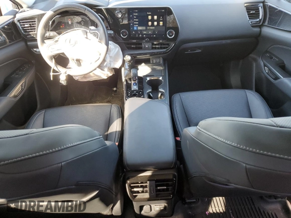 2024 Lexus NX 350h with VIN 2T2AKCEZ4RC022704, listed as a Copart auction lot 49720315 with 15,402 mi miles and Salvage title. Bid and sale history available at DreamBid. Image 8.