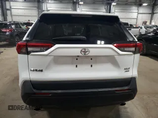 2023 Toyota RAV4 XLE with VIN 2T3P1RFV4PW339921, listed as a Copart auction lot 89266675 with 35,580 mi miles and Salvage Title. Bid and sale history available at carsss.com. Image 6.