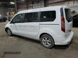 2015 Ford Transit Connect XLT с VIN NM0GE9F71F1196507, выставлен на аукционе Copart как лот 50955005 с пробегом 130 226 миль миль и Списание • Salvage title. История ставок и продаж доступна на DreamBid. Изображение 2.