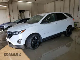 2021 Chevrolet Equinox LT with VIN 3GNAXKEV9ML400008, listed as a Copart auction lot 59334195 with 20,747 mi miles and Salvage title. Bid and sale history available at DreamBid. Image 1.