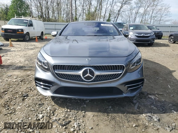 2020 Mercedes-Benz S with VIN W1KXJ8GB8LA050344, listed as a Copart auction lot 54248395 with 21,391 mi miles and Non Repairable. Bid and sale history available at DreamBid. Image 6.