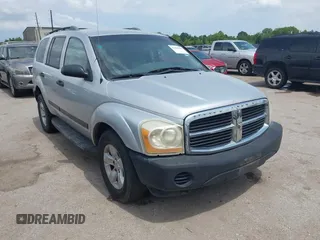 2005 Dodge Durango SXT with VIN 1D4HD38N95F620412, listed as a IAAI auction lot 42455965 with 162,477 mi miles and . Bid and sale history available at DreamBid. Image 1.