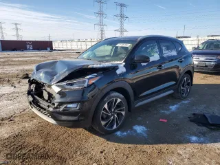 2021 Hyundai Tucson Sport with VIN KM8J3CAL2MU353985, listed as a Copart auction lot 41736755 with 53,092 mi miles and Salvage Title. Bid and sale history available at carsss.com. Image 1.