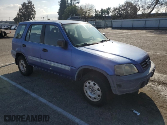 2000 Honda CR-V LX with VIN JHLRD1743YC025806, listed as a Copart auction lot 89333045 with 201,353 mi miles and Salvage Title. Bid and sale history available at carsss.com. Image 4.
