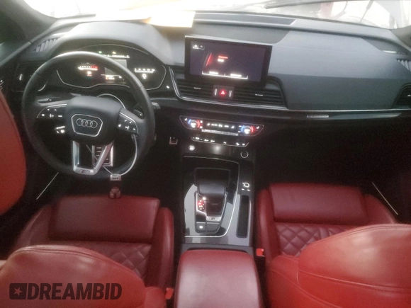 2021 Audi SQ5 Premium Plus with VIN WA1B4AFY8M2009288, listed as a Copart auction lot 82766494 with 109,196 mi miles and Clean Title. Bid and sale history available at carsss.com. Image 8.