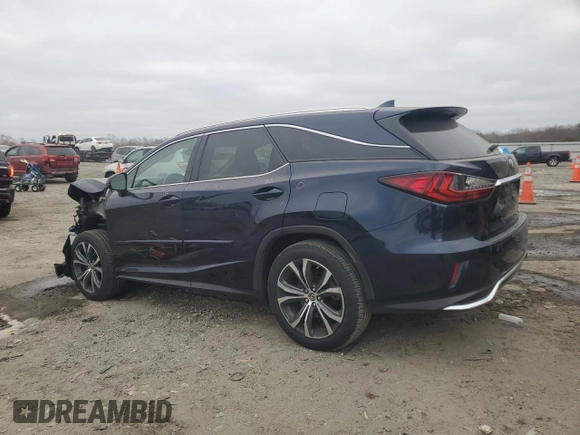 2019 Lexus RX with VIN JTJDZKCA8K2016815, listed as a Copart auction lot 48516635 with 46,513 mi miles and Salvage Title. Bid and sale history available at carsss.com. Image 2.