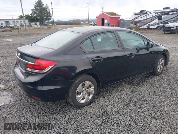 2015 Honda Civic LX with VIN 2HGFB2F50FH525049, listed as a IAAI auction lot 41827756 with 115,880 mi miles and . Bid and sale history available at DreamBid. Image 4.