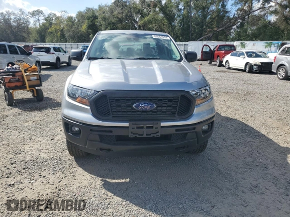 2020 Ford Ranger XL with VIN 1FTER4FH9LLA21416, listed as a Copart auction lot 80561534 with 34,385 mi miles and Salvage title. Bid and sale history available at DreamBid. Image 5.