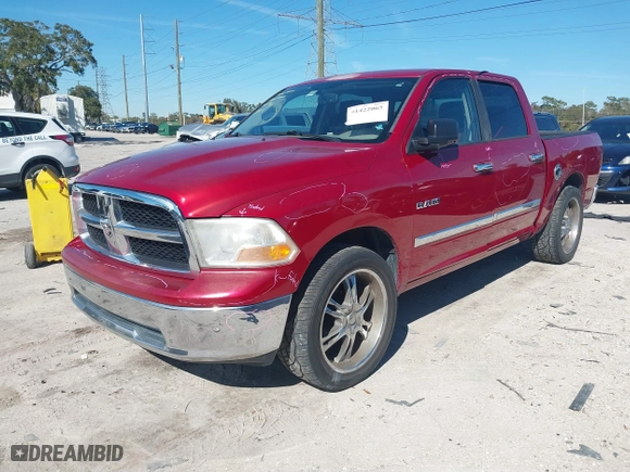 2009 Dodge Ram 1500 TRX with VIN 1D3HB13P89S769799, listed as a IAAI auction lot 41422065 with 169,183 mi miles. Bid and sale history available at carsss.com. Image 2.