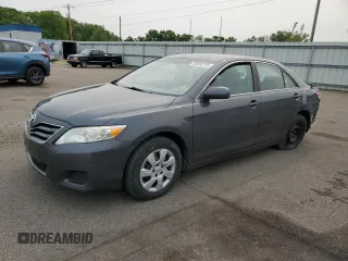 2011 Toyota Camry LE with VIN 4T1BF3EK1BU208477, listed as a Copart auction lot 58696195 with 145,647 mi miles and Salvage title. Bid and sale history available at DreamBid. Image 1.