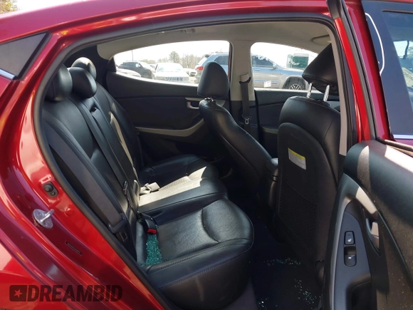 2015 Hyundai Elantra SE z VIN 5NPDH4AE1FH640919, wystawiony jako IAAI lot #41882093 z przebiegiem 121 987 mil mil oraz . Historia ofert i sprzedaży dostępna na DreamBid. Obrazek 8.