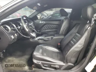 2012 Ford Mustang V6 Premium with VIN 1ZVBP8AM2C5221267, listed as a Copart auction lot 46583785 with 104,654 mi miles and Salvage Title. Bid and sale history available at carsss.com. Image 7.