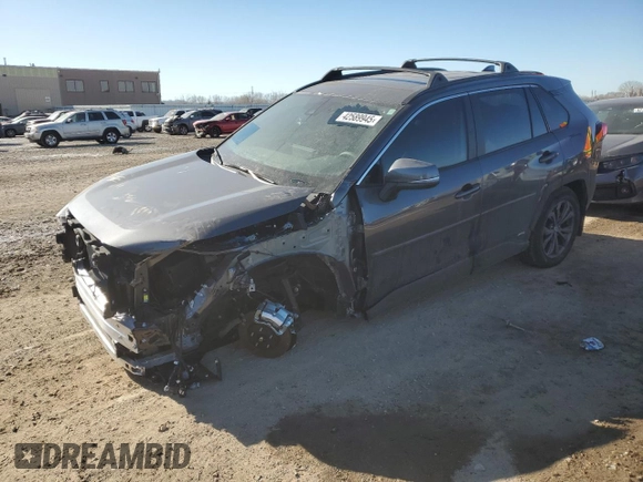 2025 Toyota RAV4 Hybrid XLE Premium z VIN 4T3B6RFV8SU176372, wystawiony jako Copart lot #42589945 z przebiegiem 2 197 mil mil oraz Szkoda całkowita • Salvage title. Historia ofert i sprzedaży dostępna na DreamBid. Obrazek 1.