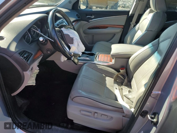 2017 Acura MDX w/Advance Pkg with VIN 5FRYD4H85HB034875, listed as a Copart auction lot 47434035 with 173,792 mi miles and Salvage Title. Bid and sale history available at carsss.com. Image 7.