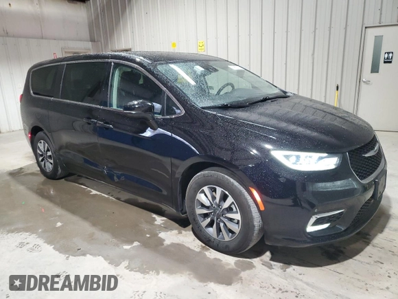2024 Chrysler Pacifica Hybrid Select z VIN 2C4RC1S7XRR166687, wystawiony jako Copart lot #52501305 z przebiegiem 35 781 mil mil oraz Czysty tytuł • Clean title. Historia ofert i sprzedaży dostępna na DreamBid. Obrazek 4.